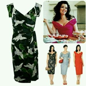 Katya Wildman bombshell dress